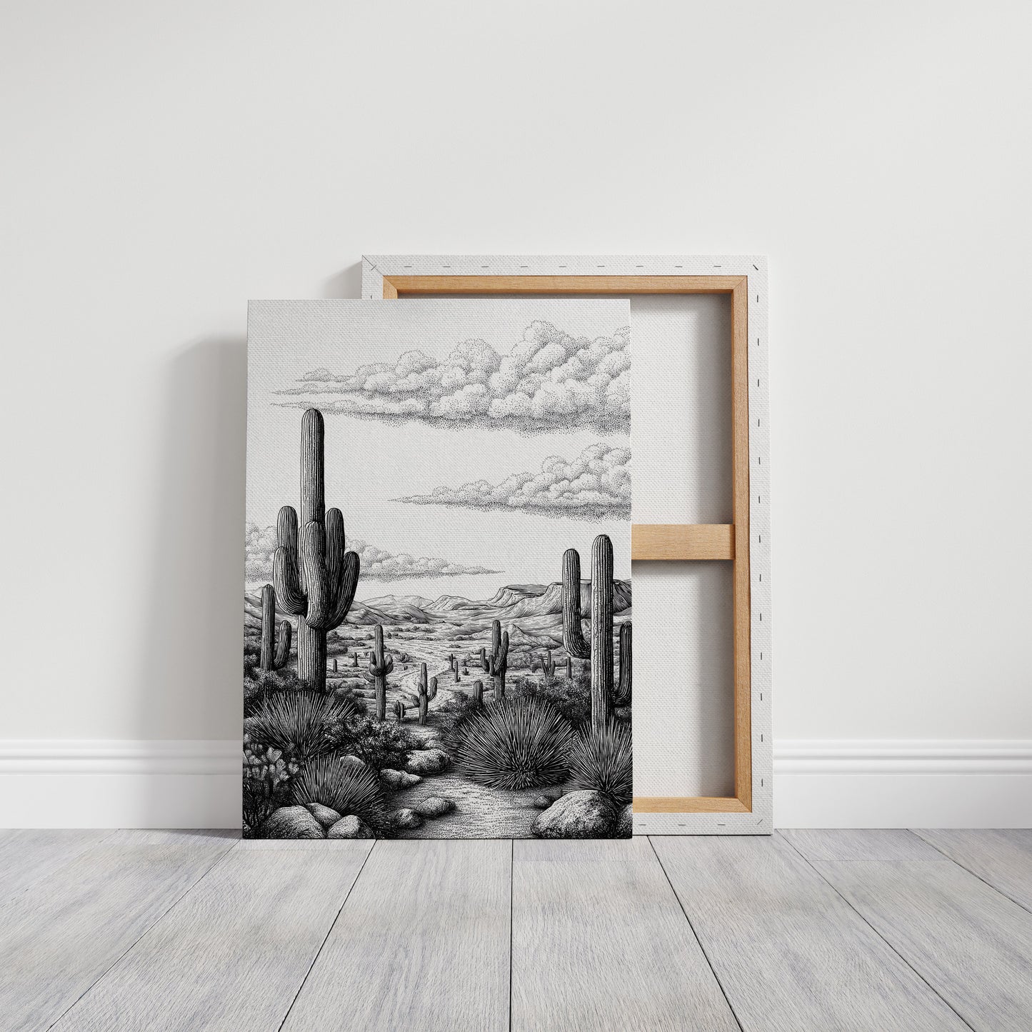 Saguaro Sketches From Desert Paths