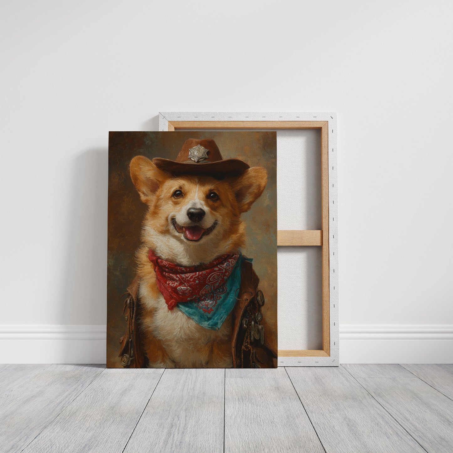 Cowboy Corgi Rules The Ranch