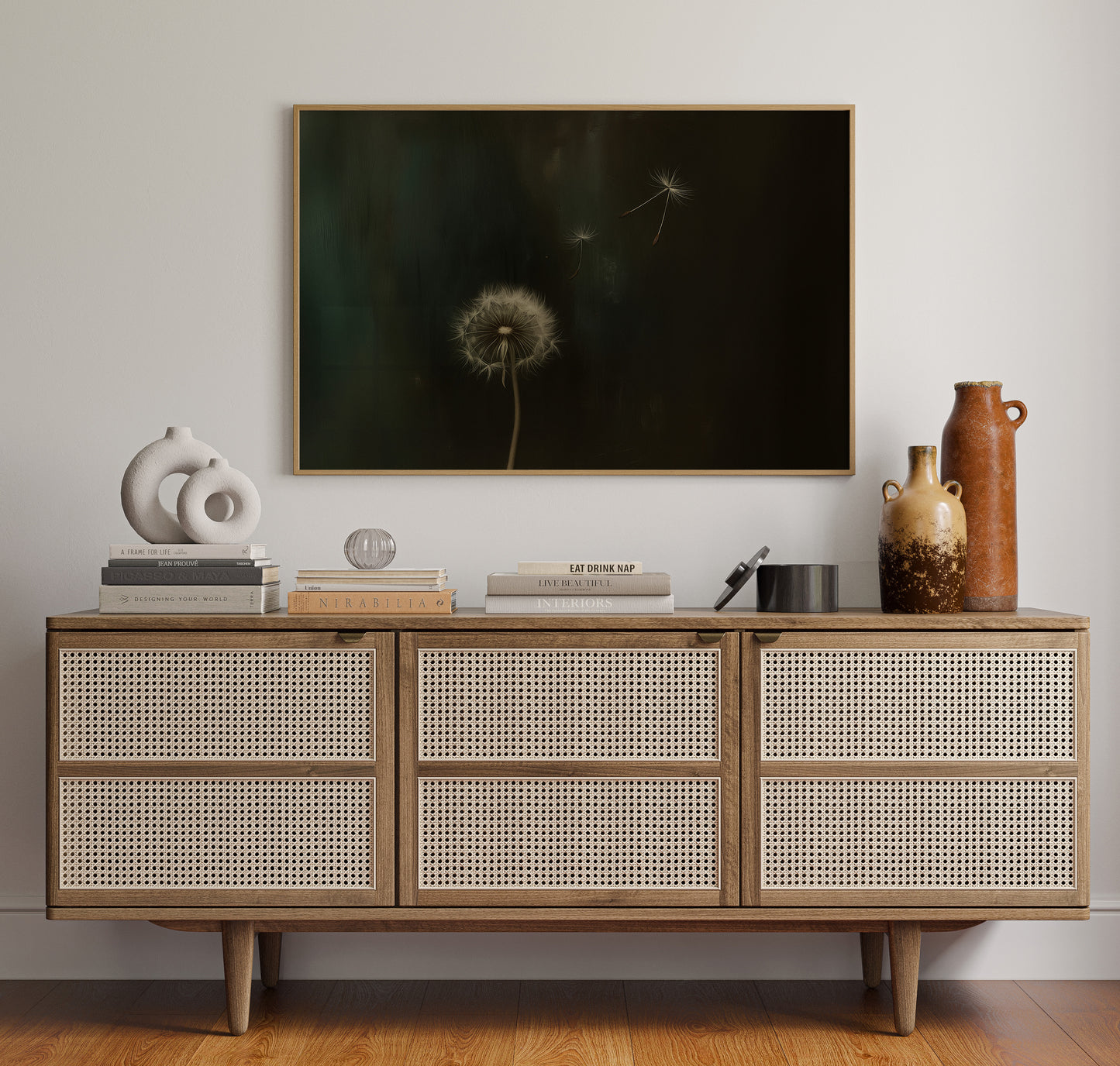 Whispers on the Wind Dandelion Print