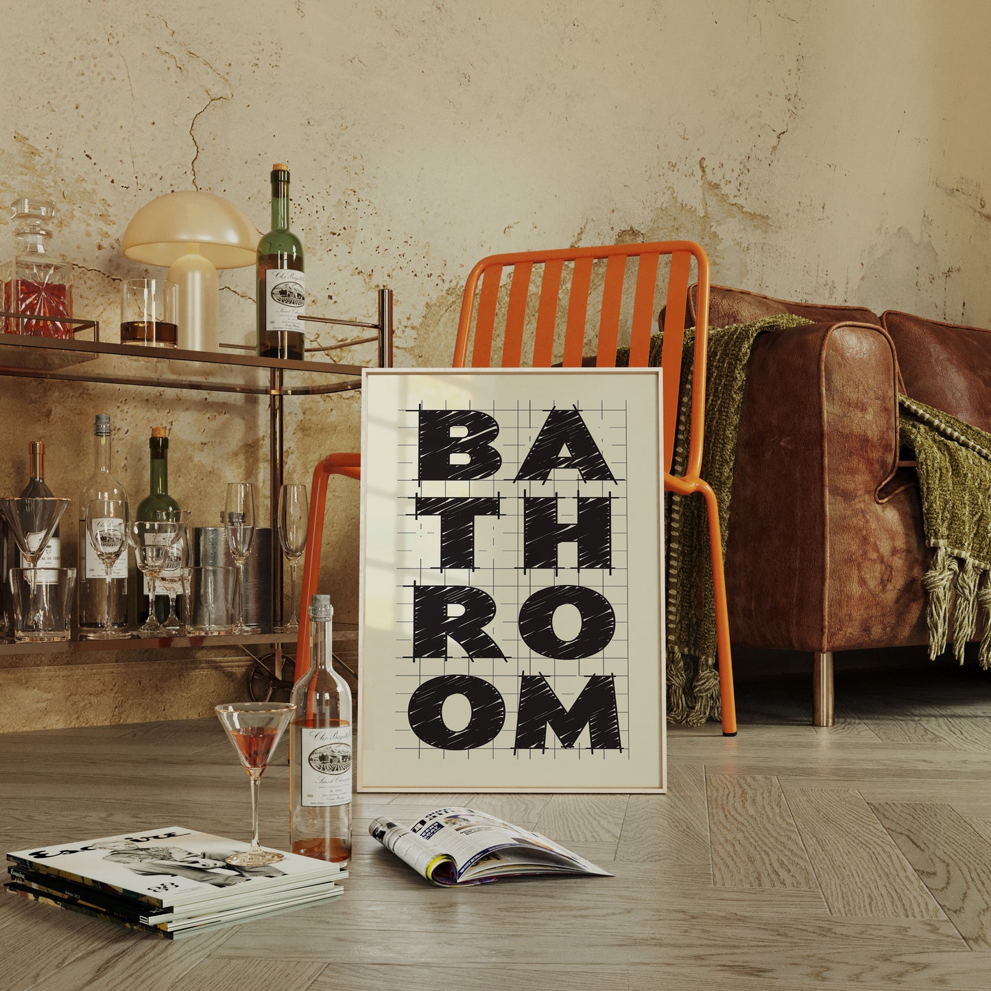 Blueprints Sketch Tomorrow's Perfect Room