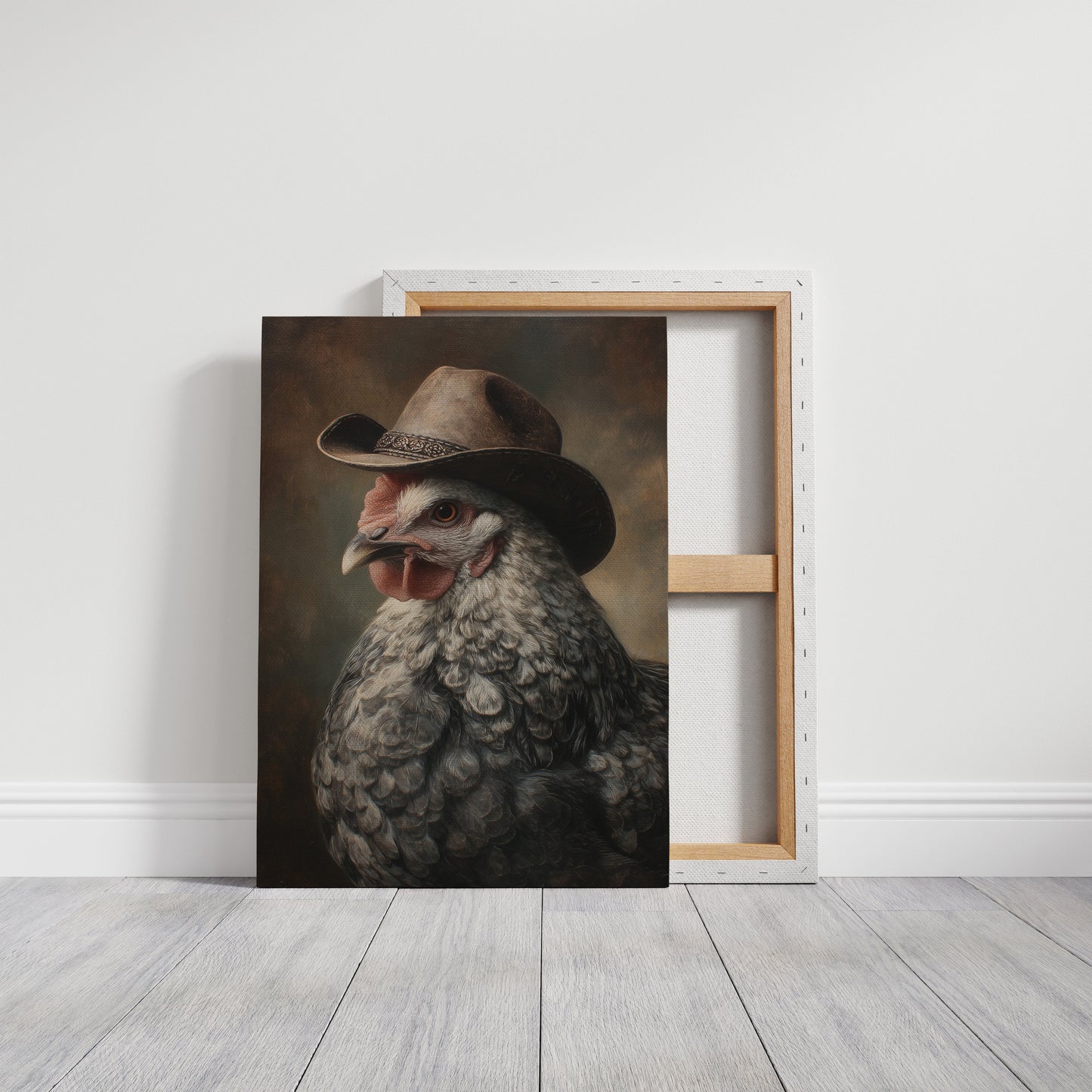 Barnyard Baron In Portrait Pose