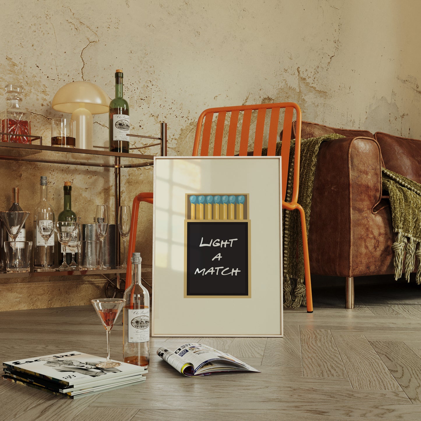 Blue Matches Dance At Midnight