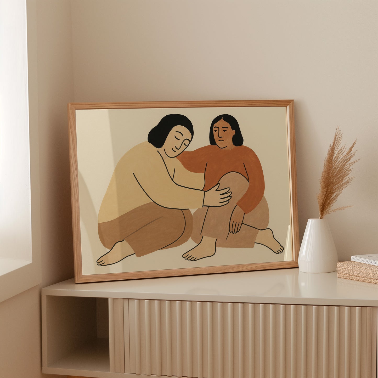 In Gentle Company Friendship Print