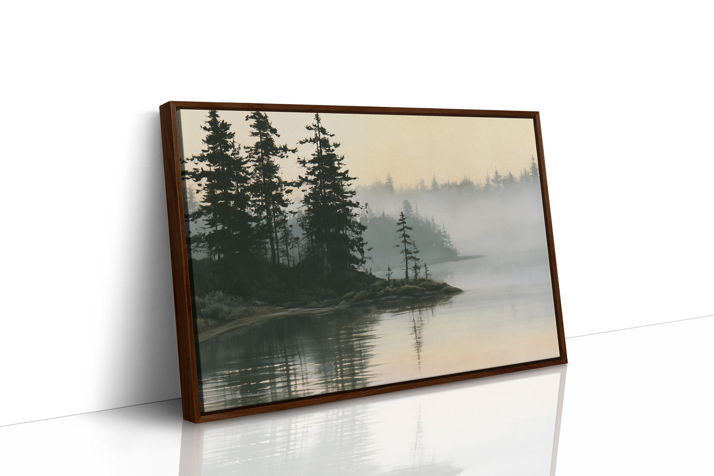 Pines, Fading into Fog
