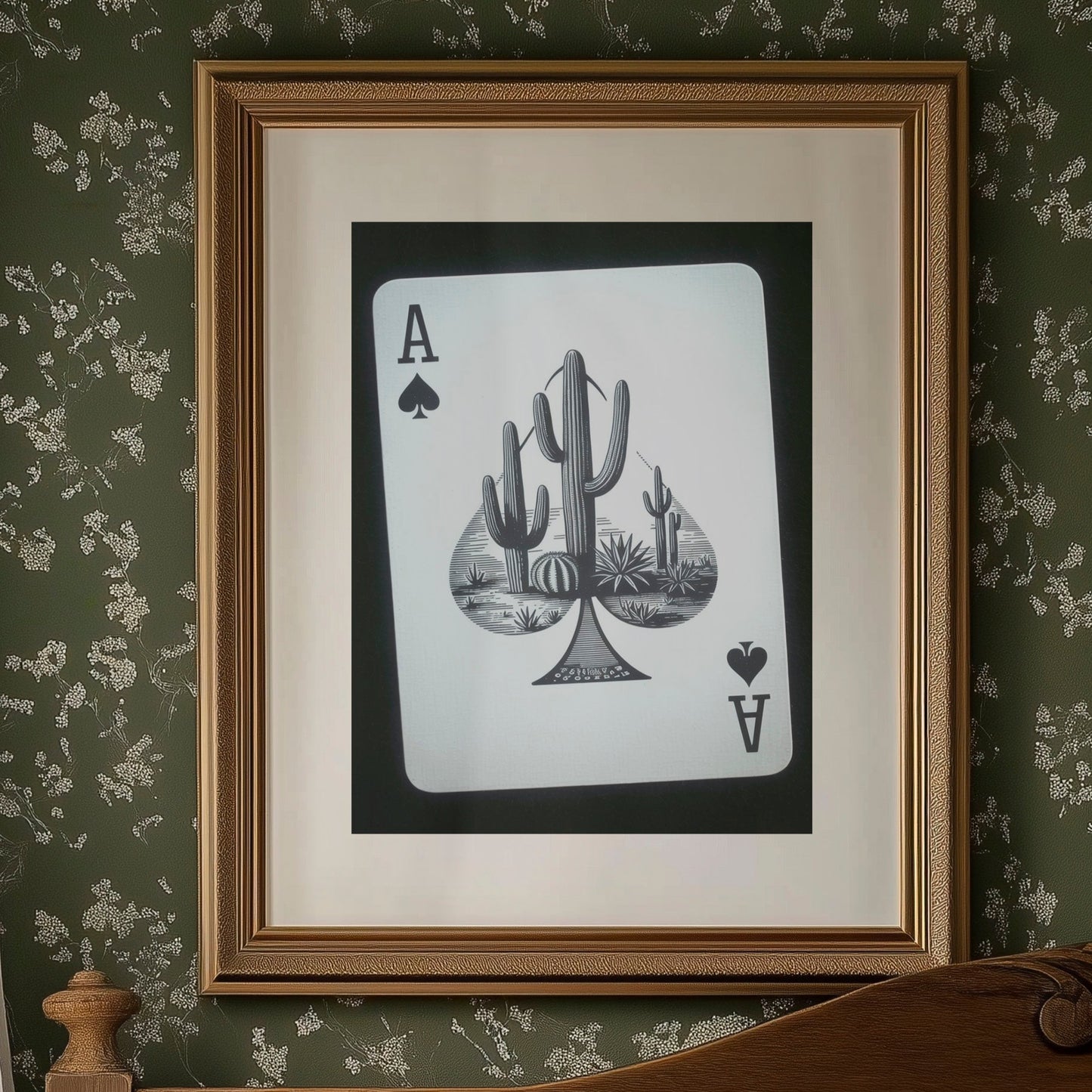 Desert Ace in Black and White
