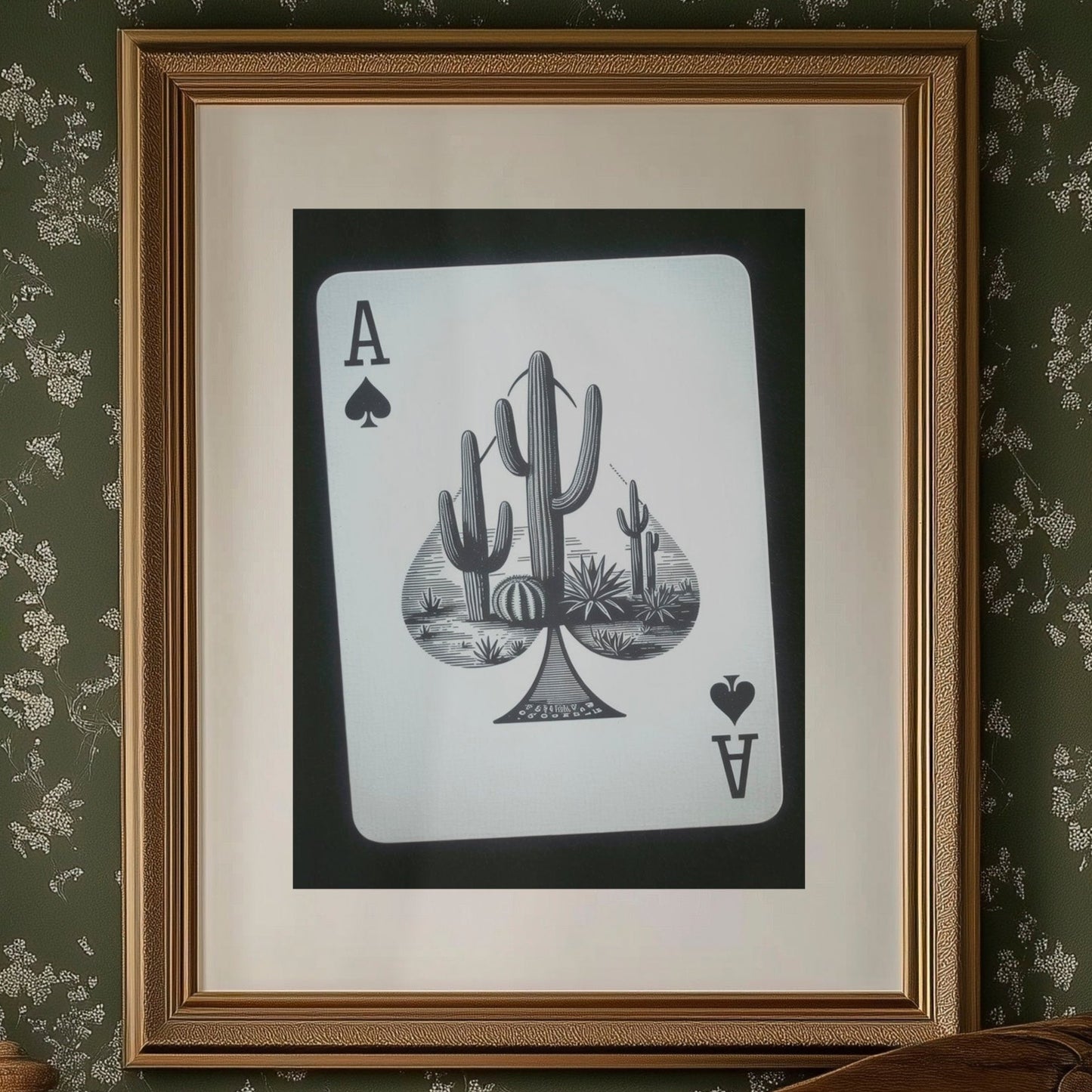 Desert Ace in Black and White