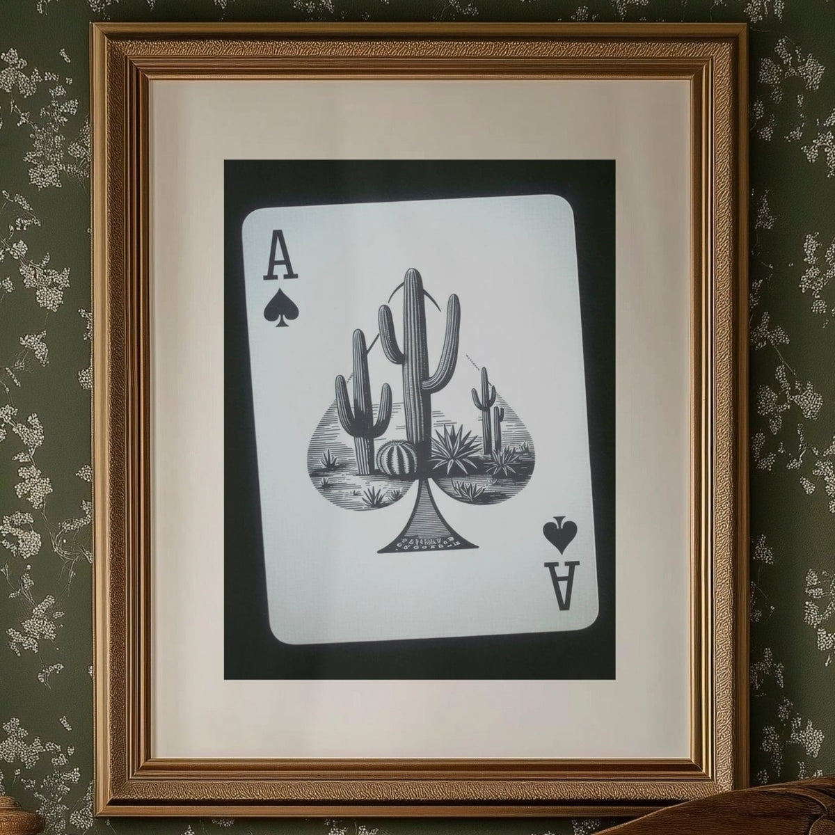 Desert Ace in Black and White