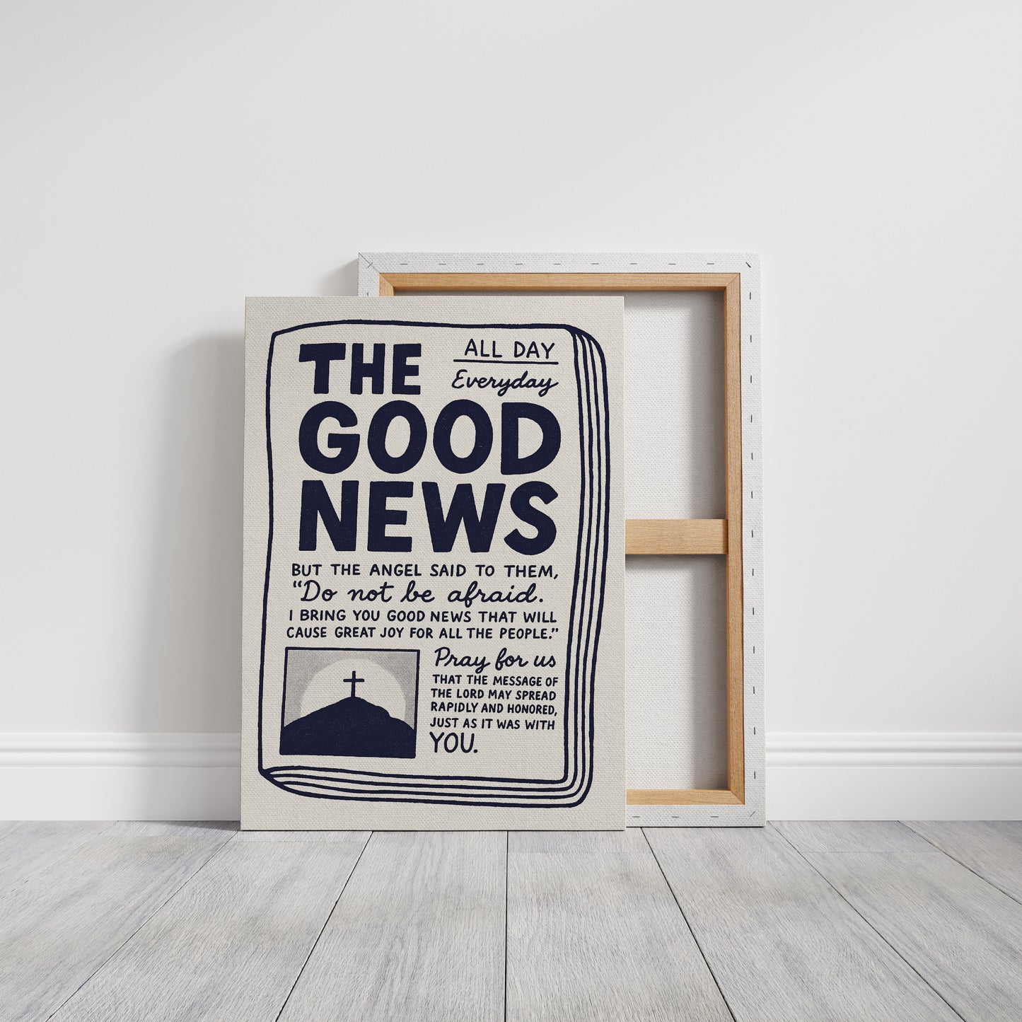 The Good News Everyday Scripture Print