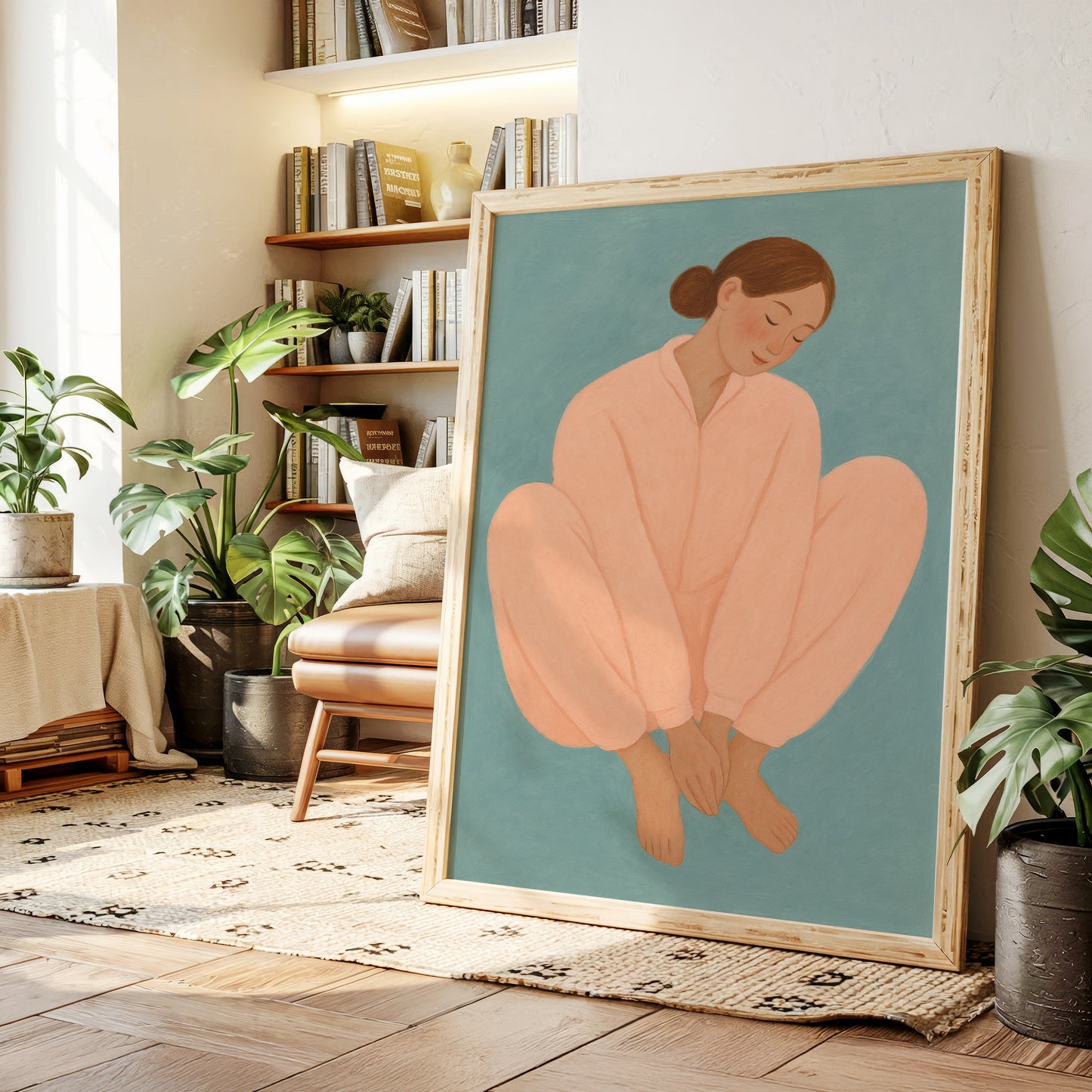 Soft Stillness in Blush