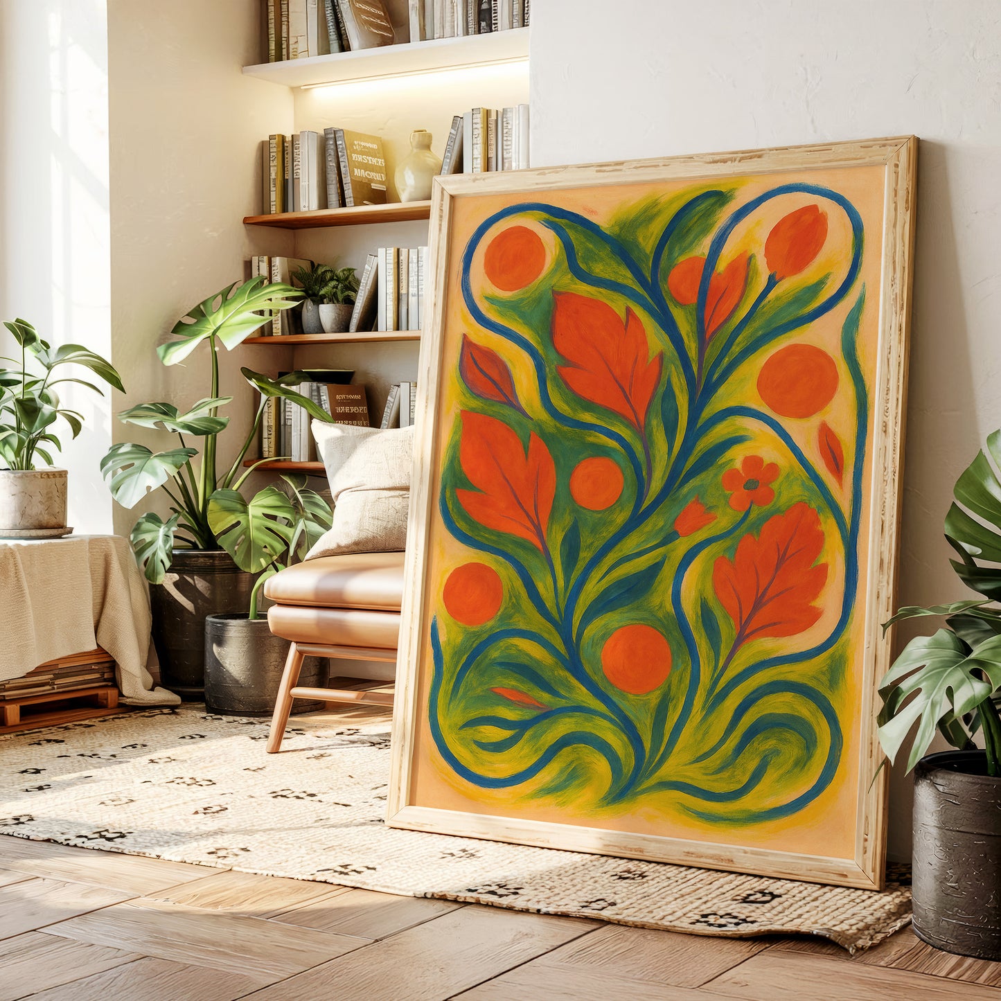 Sun Garden in Wild Motion