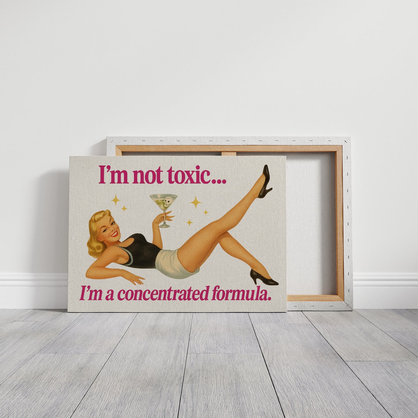 Retro Sass Serves Cocktail Humor