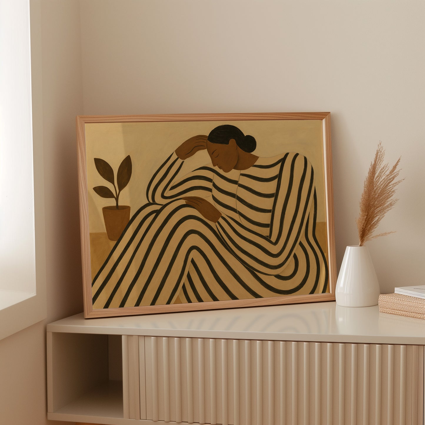 Striped Silence and Stillness