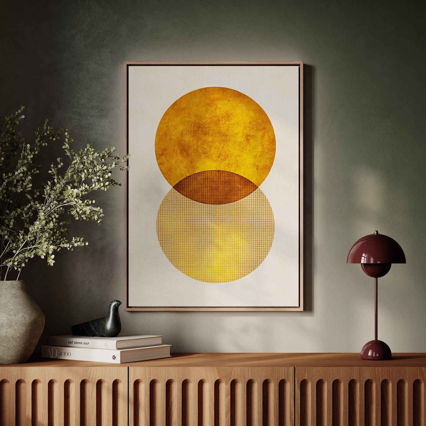 Amber Circles Dance At Dawn