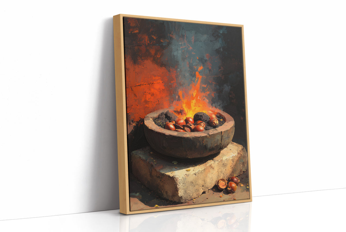 Chestnuts Roasting: Some Made a Run for It