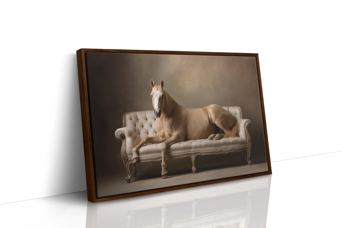 Golden Reverie Reclined