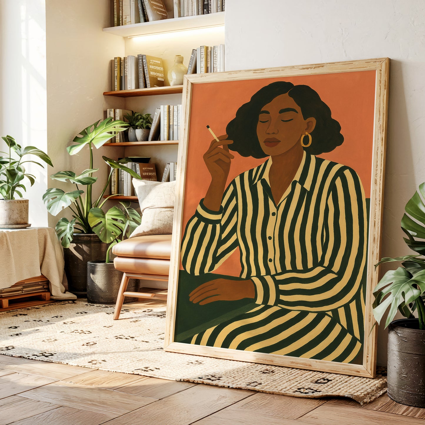 Striped Silence and Golden Hoop