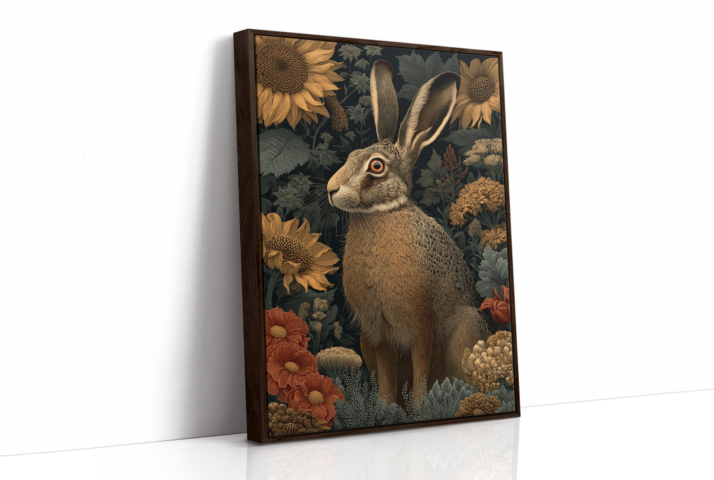 The Hare Who Watched the Garden