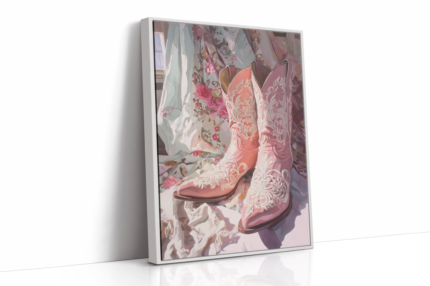 Roses Dance On Wedding Boots