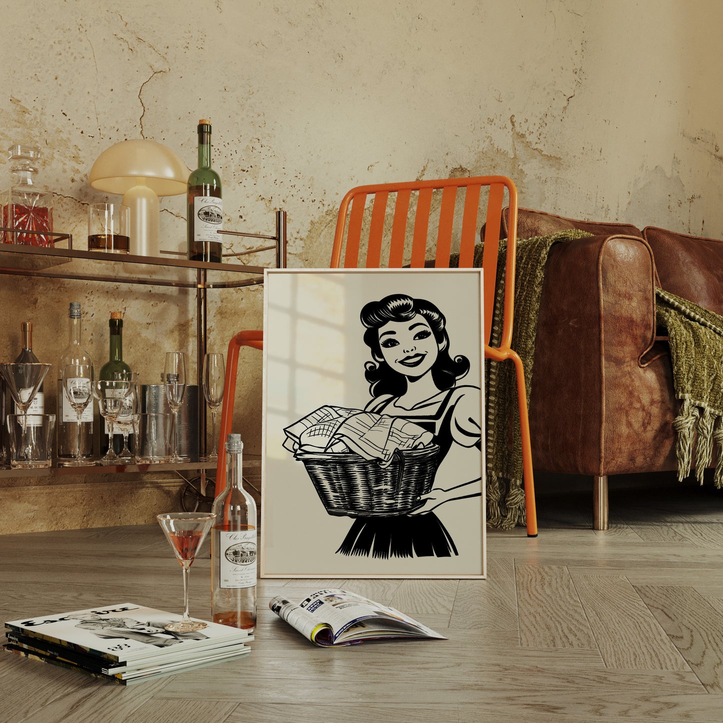 Laundry Day Winks At Yesterday