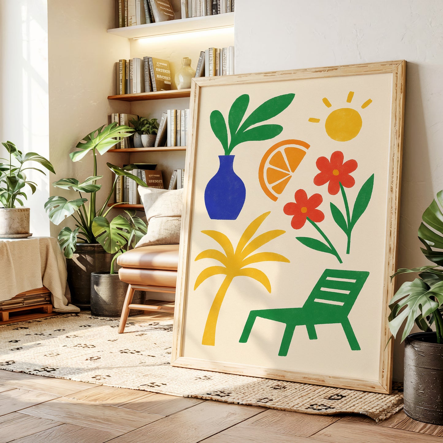 Sun Chair and Citrus Dreams