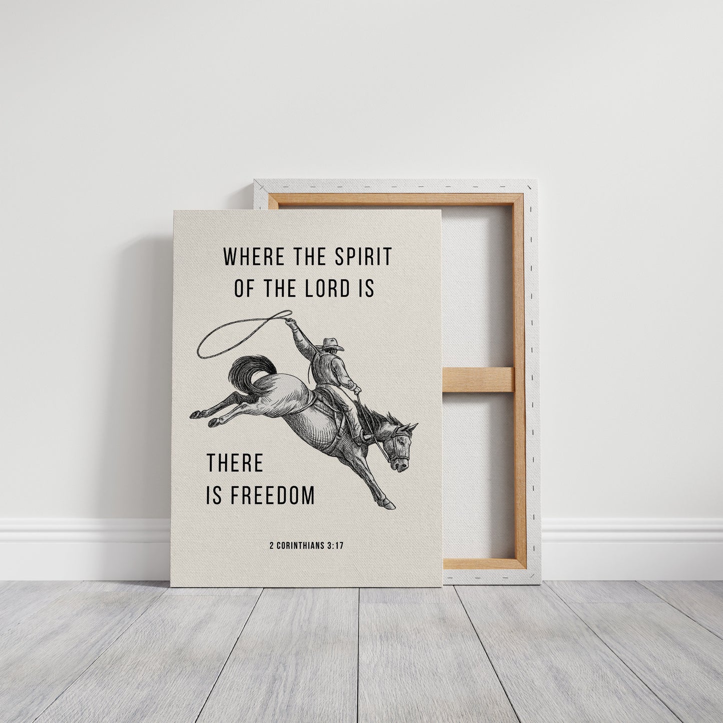 Faith Rides The Wild Frontier