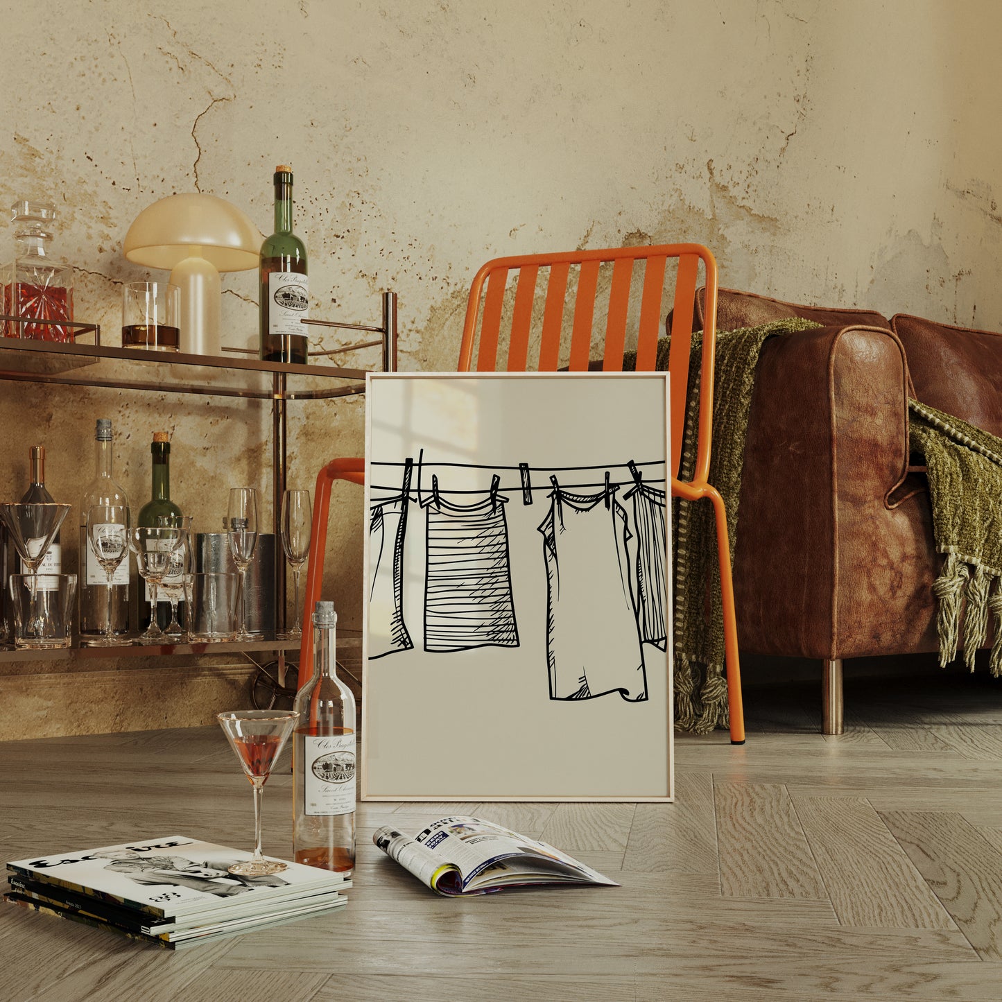 Linens Dance In Morning Light