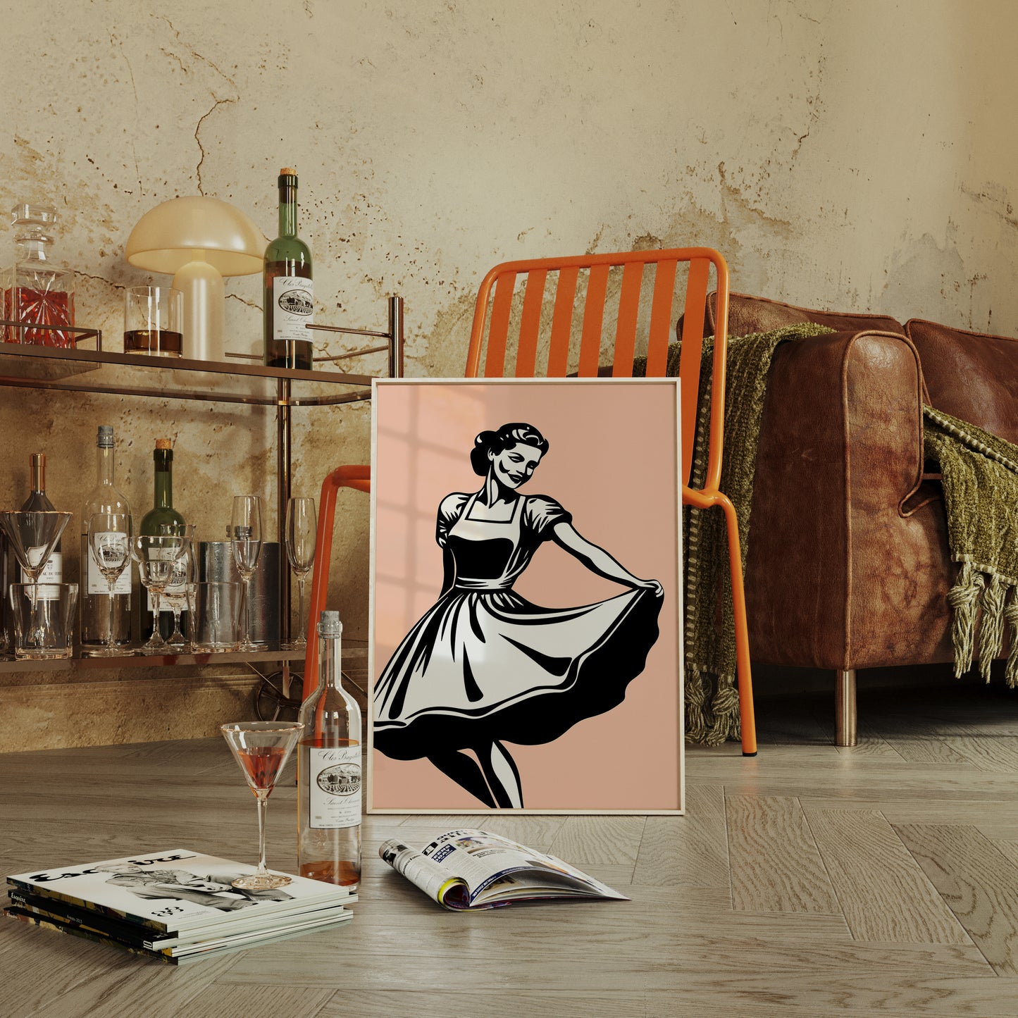 Twirling Through Peach Summer Memories