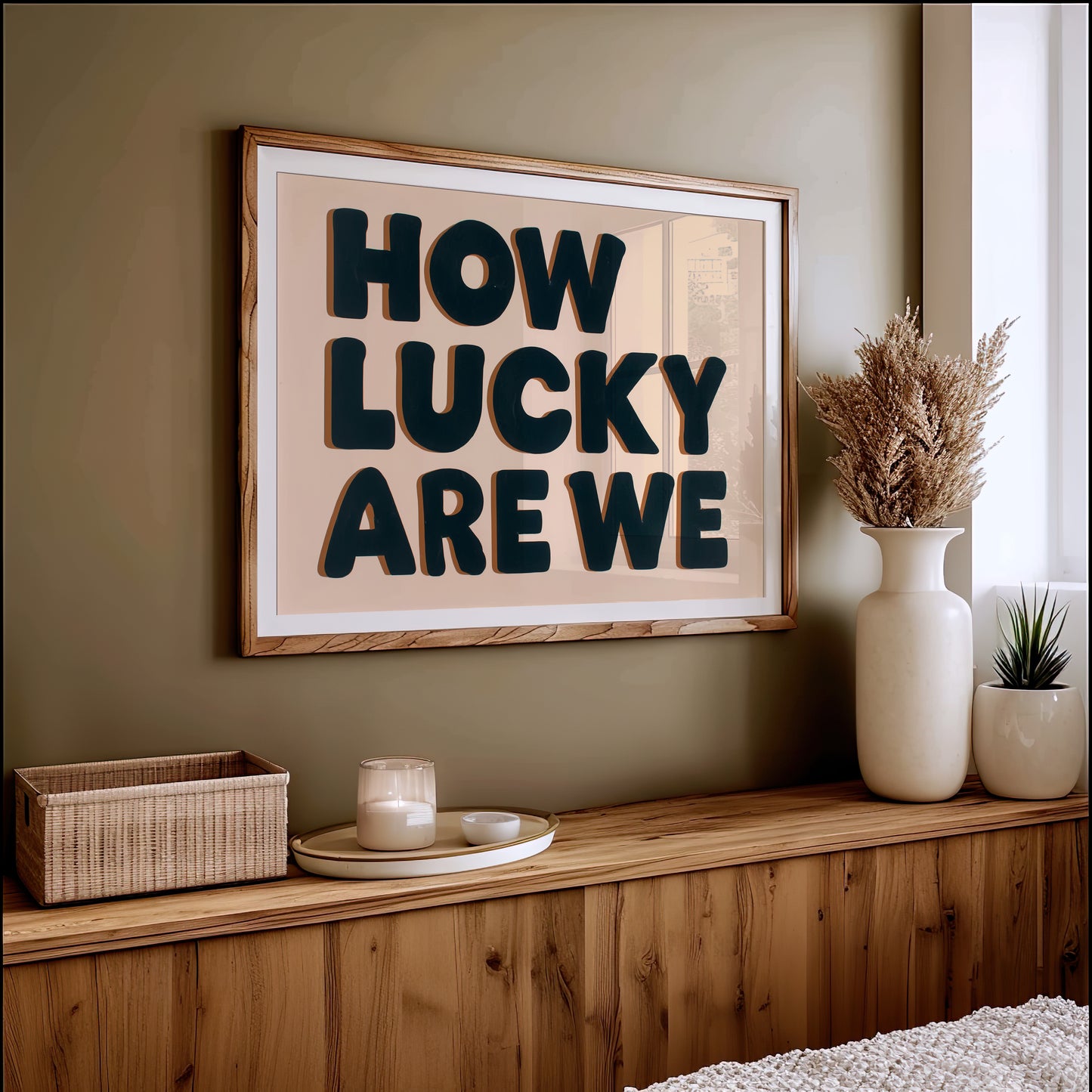 Fortune Smiles In Bold Letters