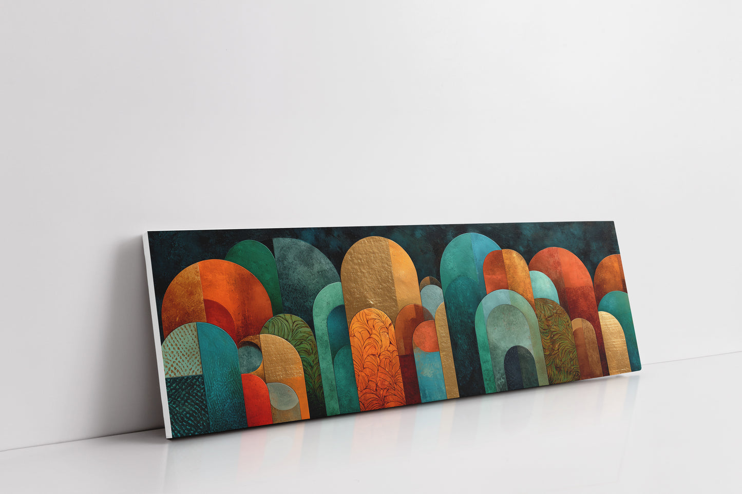 Art Deco Arches In Jewel Tones