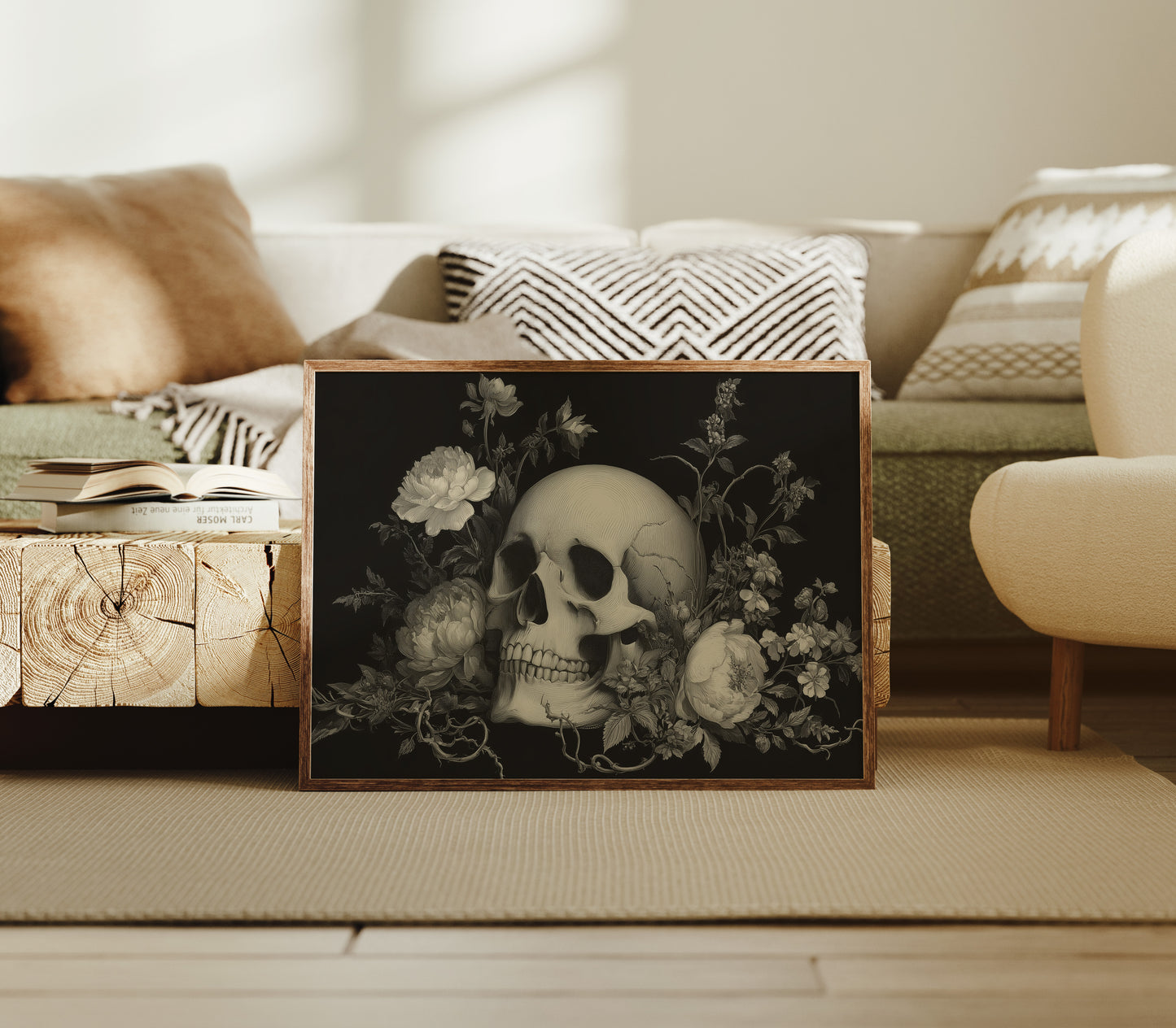 Peonies Bloom In Midnight's Garden