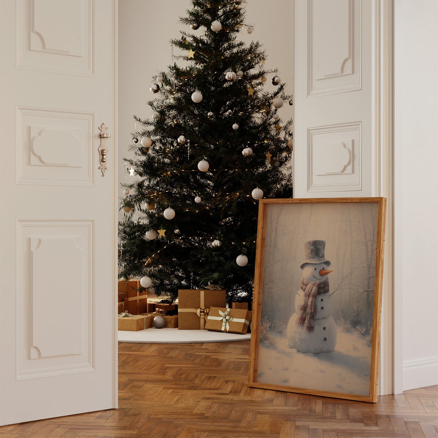 Gentle Winter Tales Between The Pines