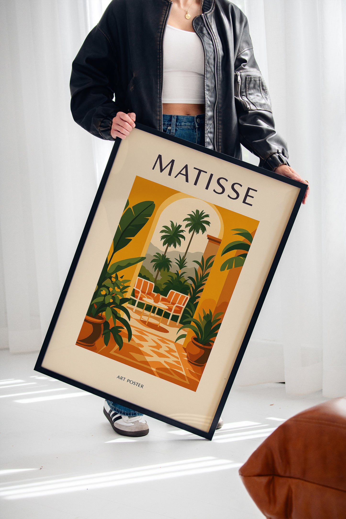 Tropical Archway in Matisse Style