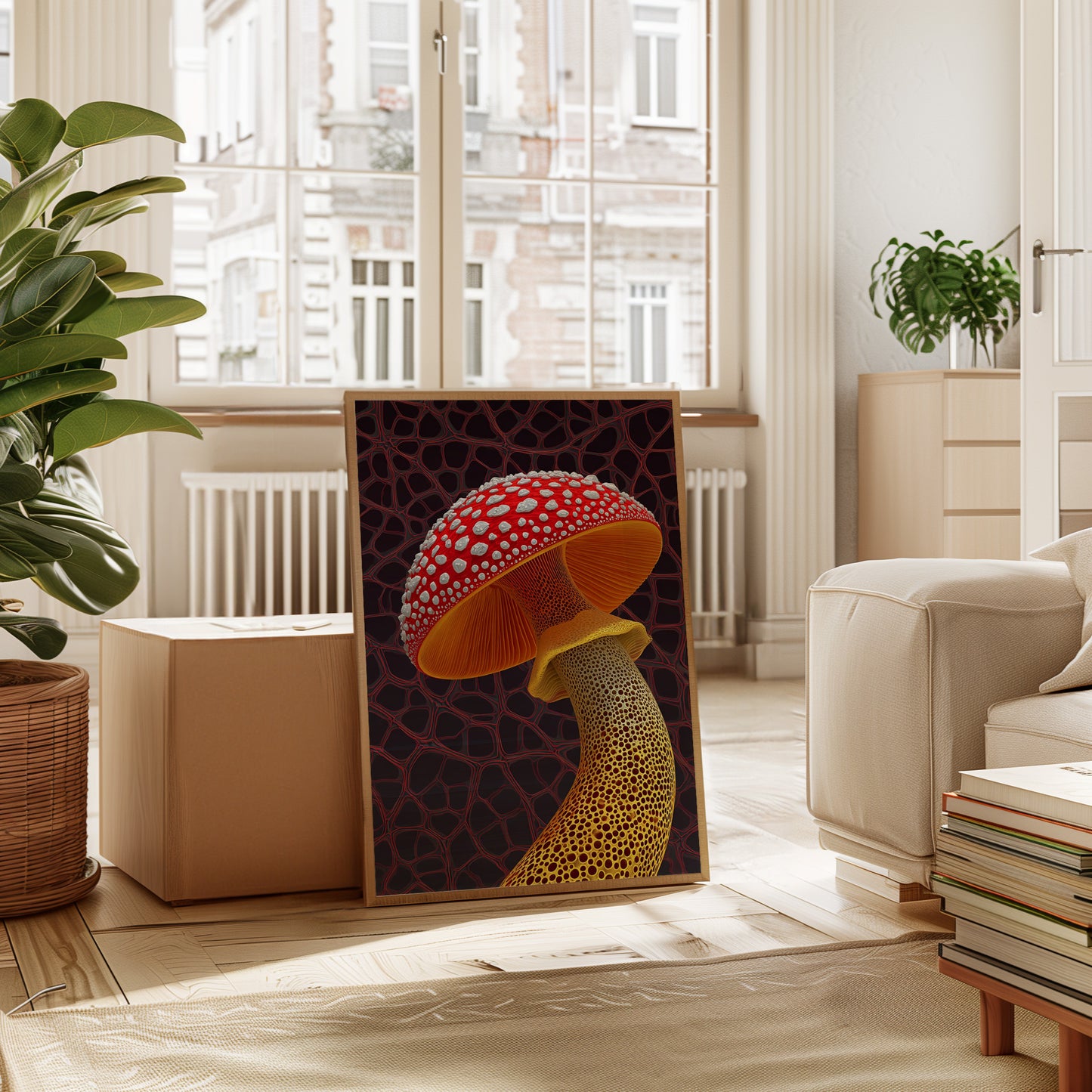 The Enchanted Fungi's Glow