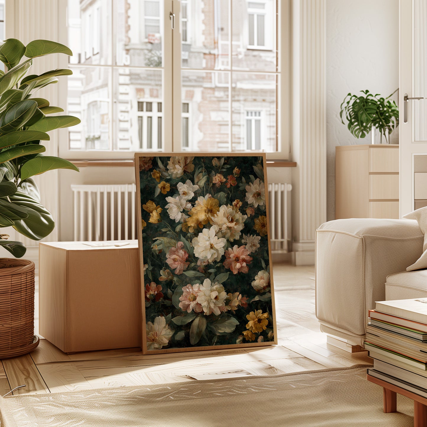 Blooming Garden of Soft Hues