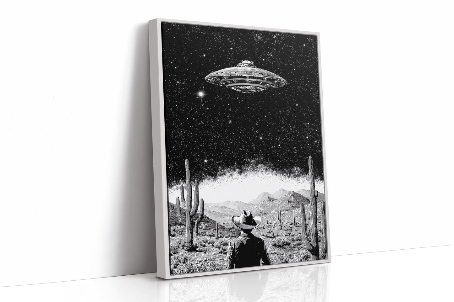 Saguaros Witness Midnight's Strange Light