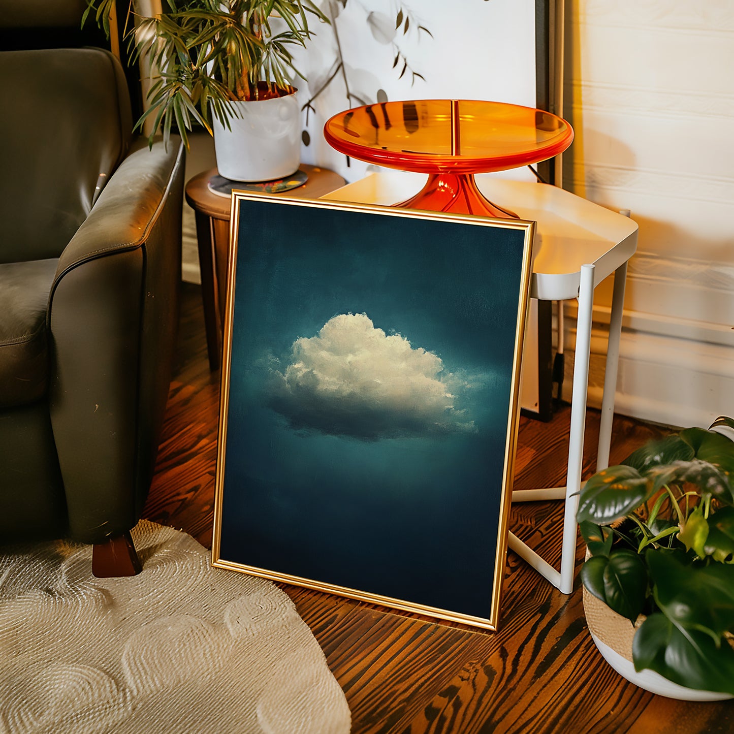 Gathering Cloud Over Blue Silence