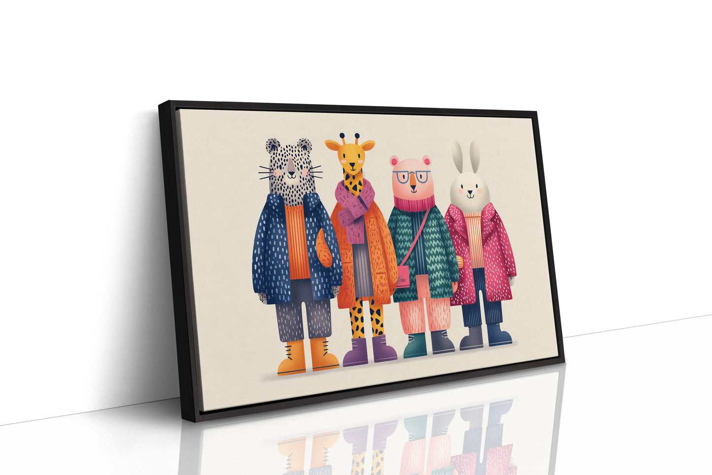 Friends in Their Sunday Coats