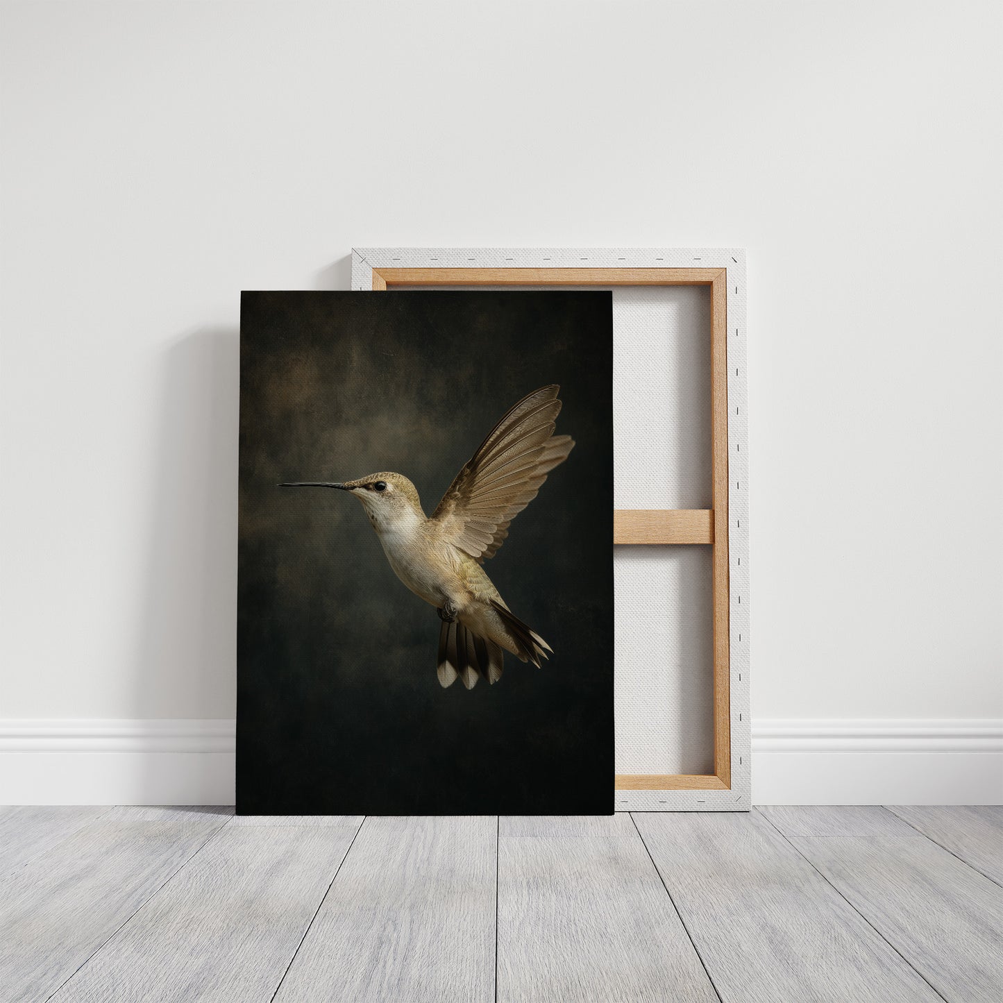Hovering in Golden Silence