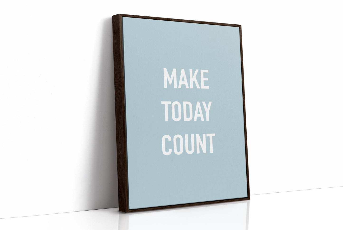 Make Today Count Minimalist Quote Print