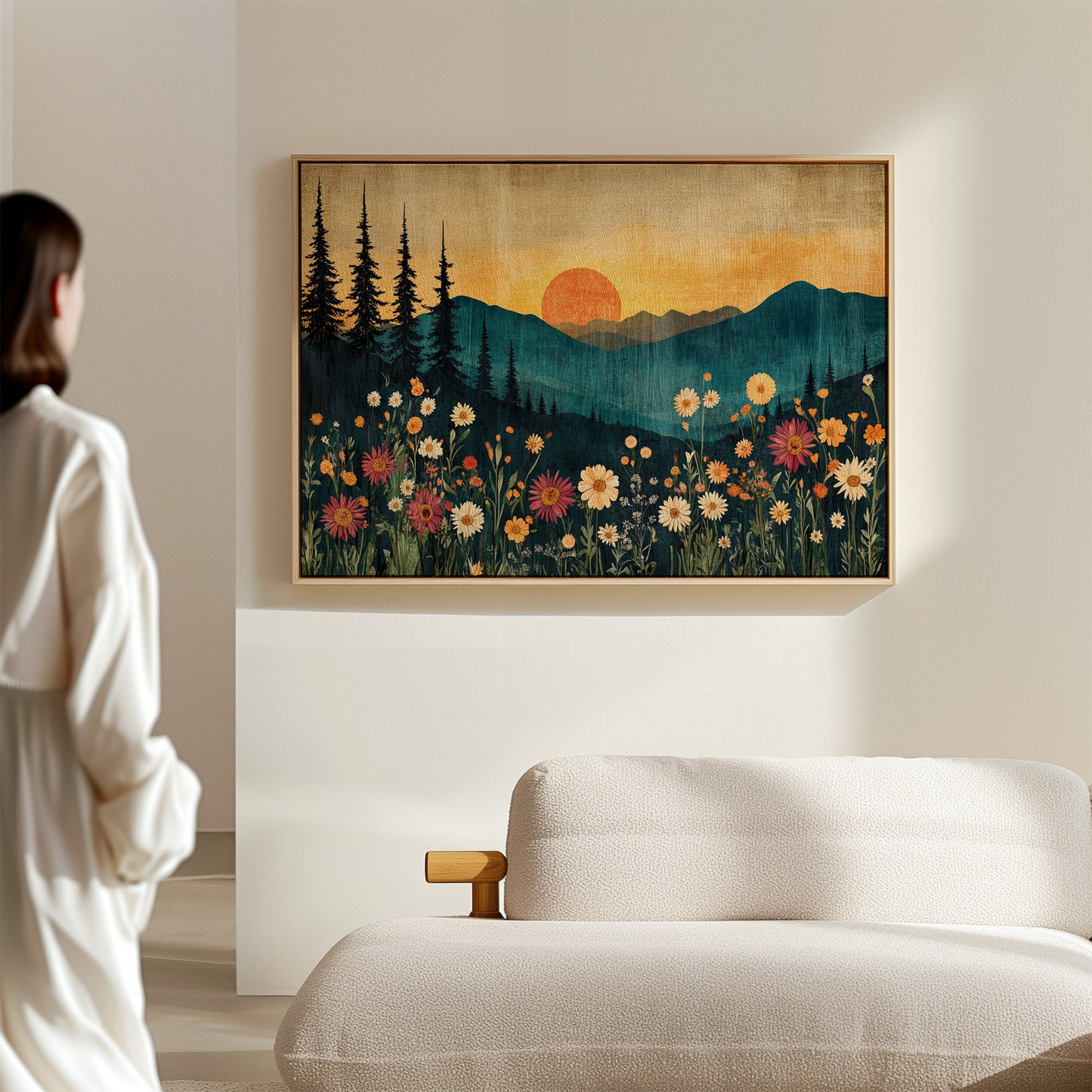 When the Wildflowers Watched the Sun Go Down