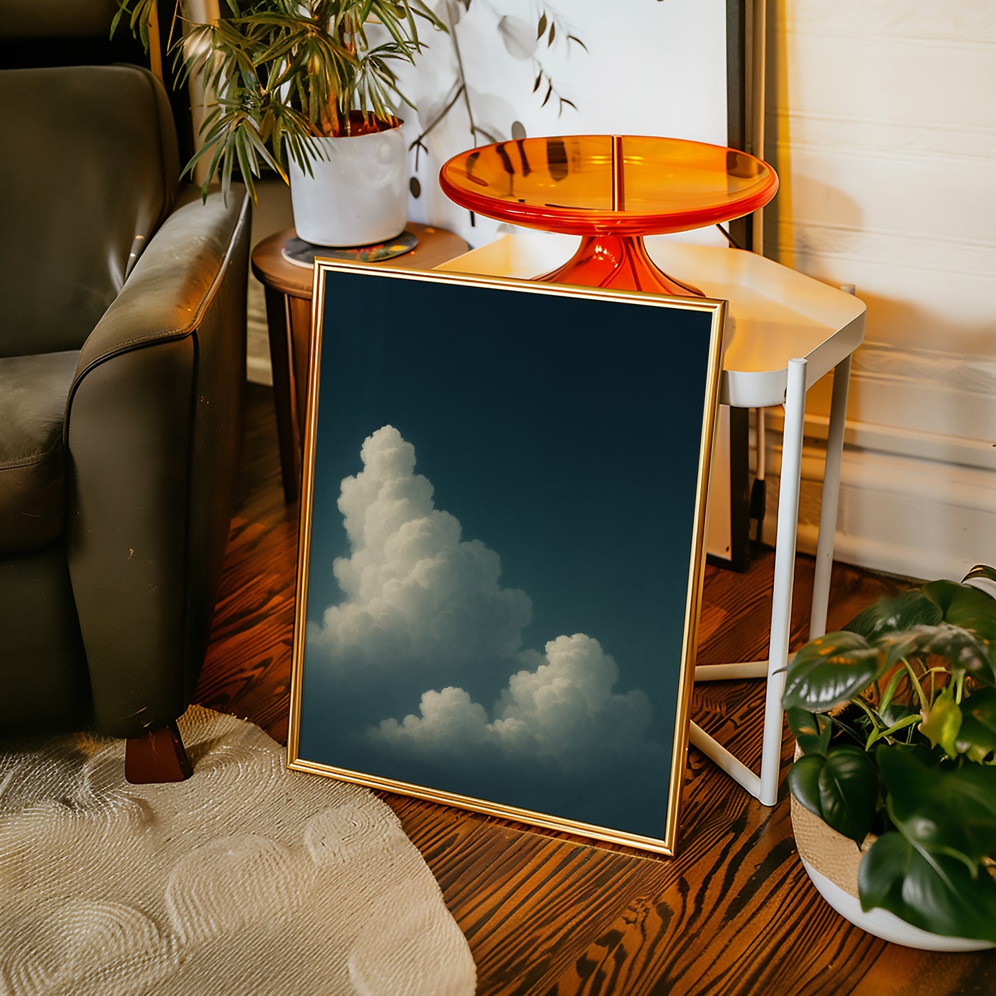 Pillars of Stillness in a Dark Sky