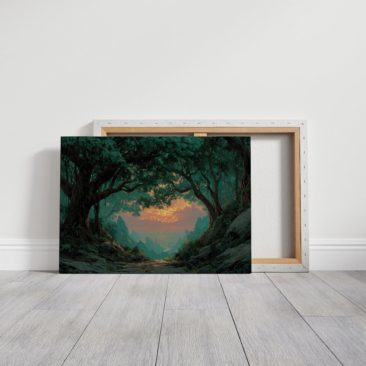 The Trees Framed It Themselves