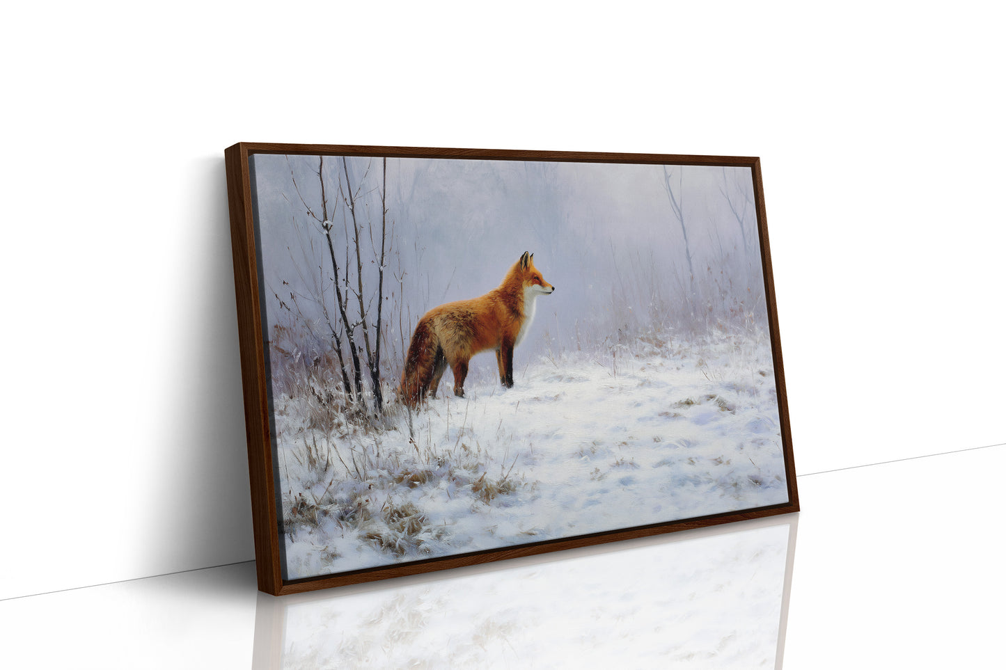 Fox in the Quiet Frost