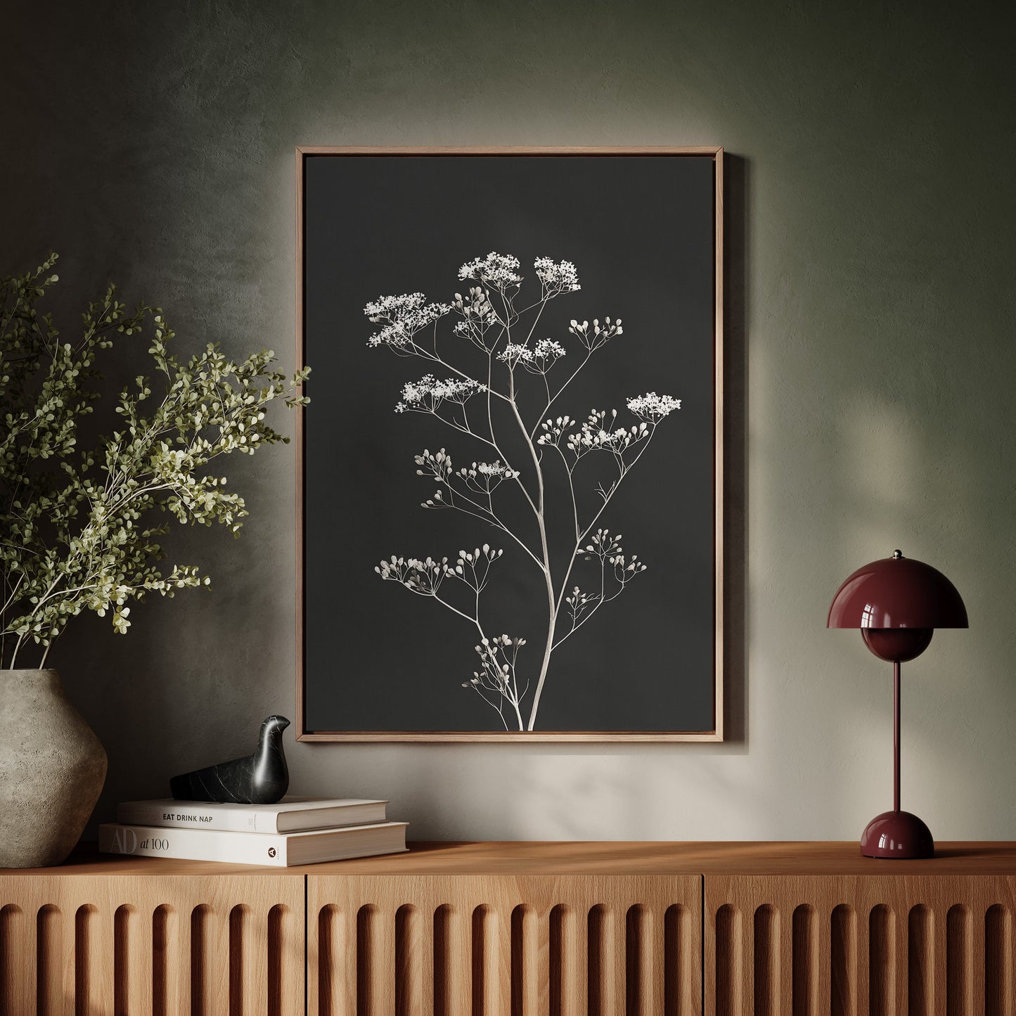 Silent Blooms Against Dark Skies