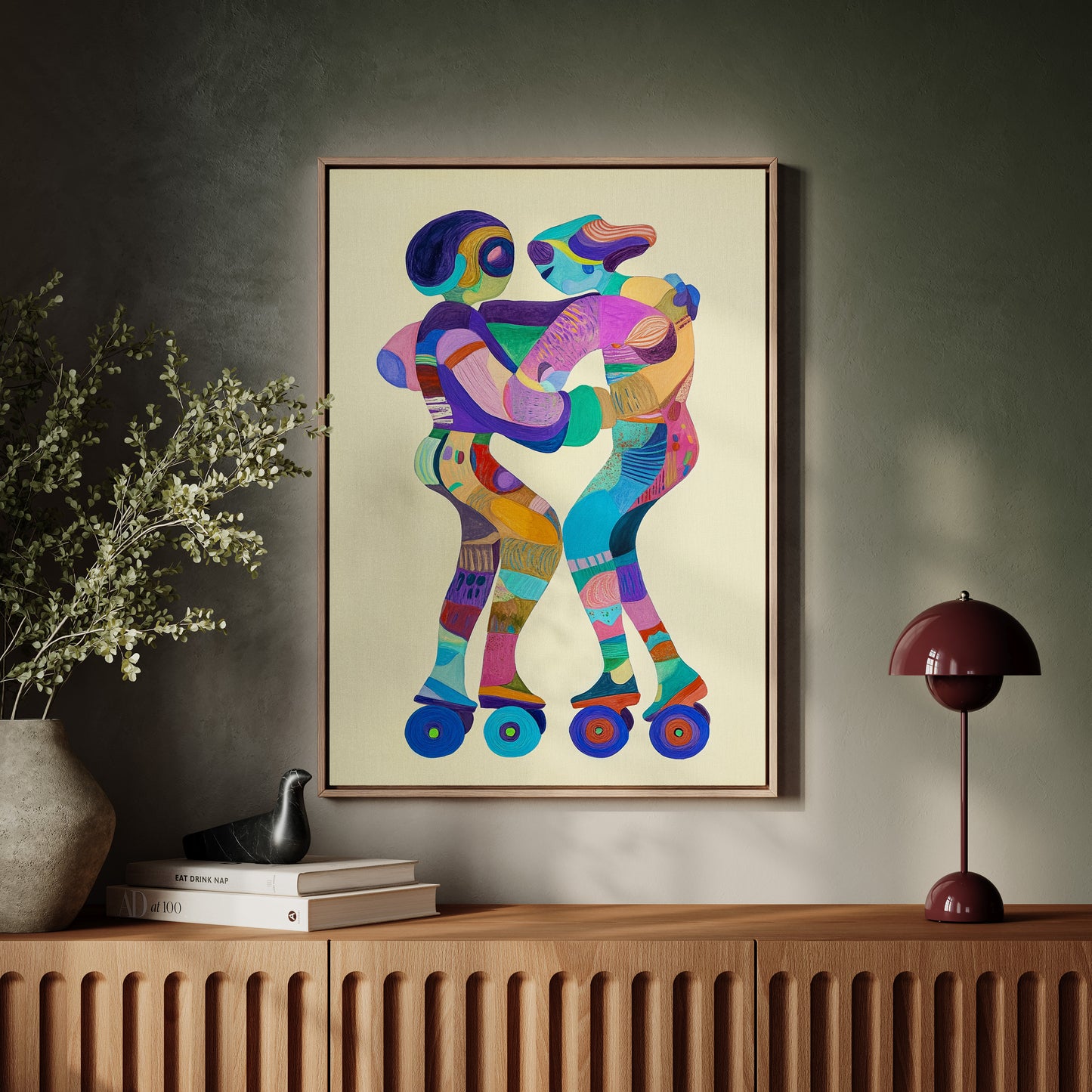Roller Disco Paints Love Stories