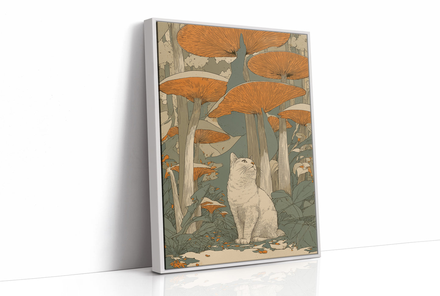 The Cat Who Waits Where the Forest Changes