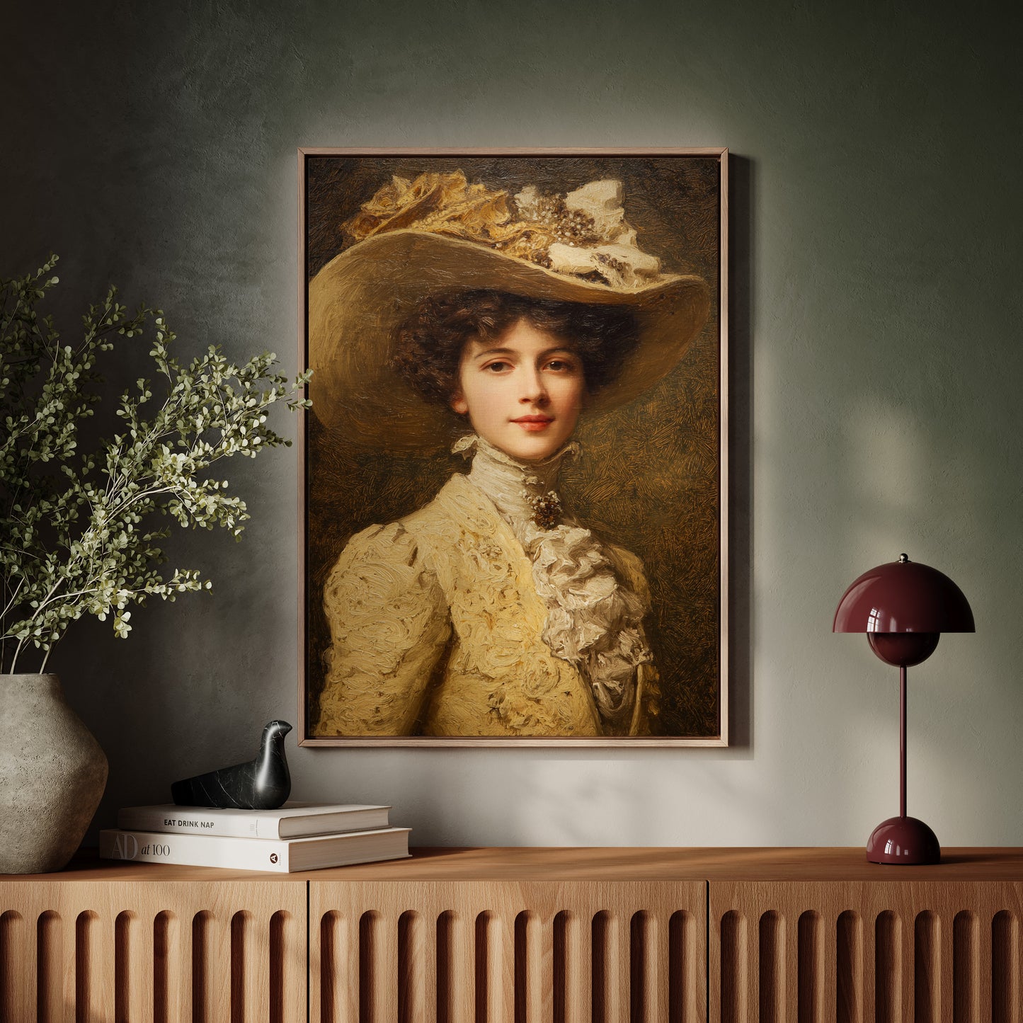 Elegance in Cream and Gold