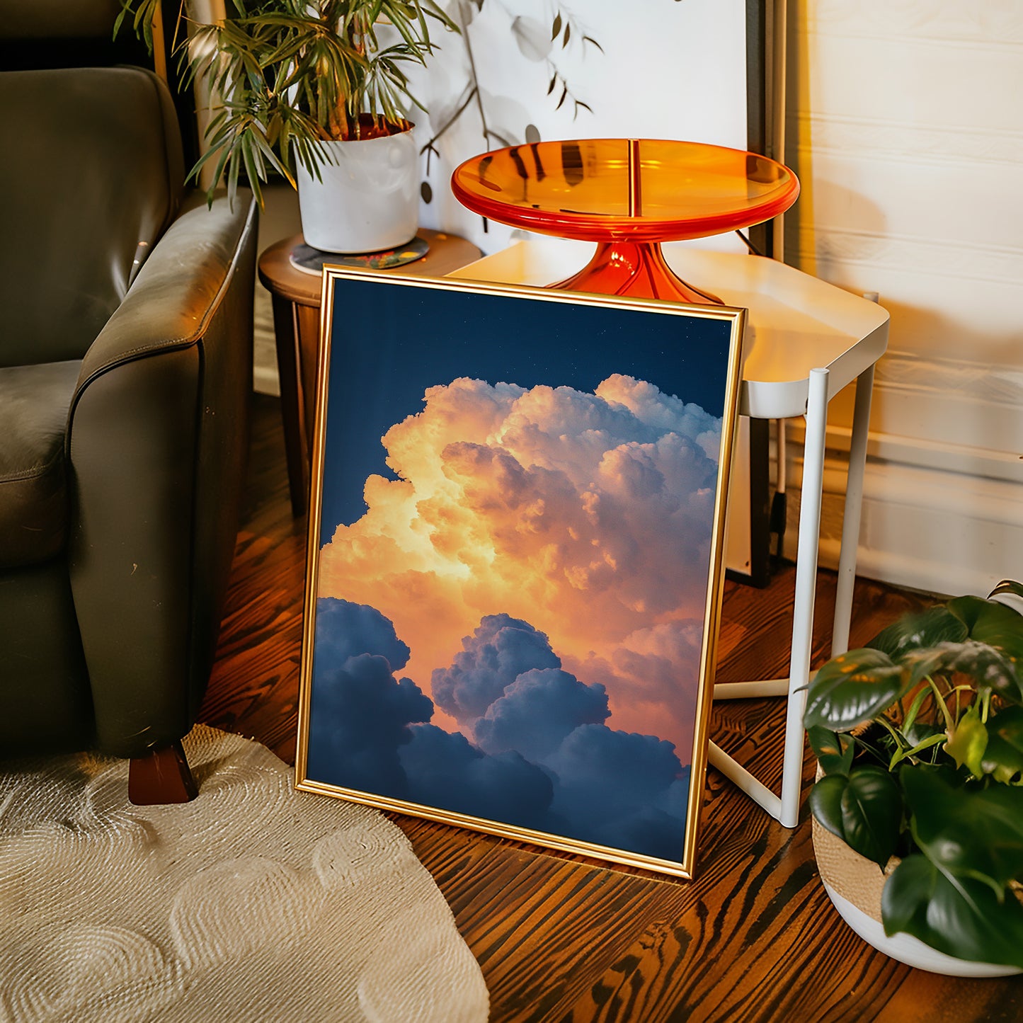 Celestial Fire at Dusk