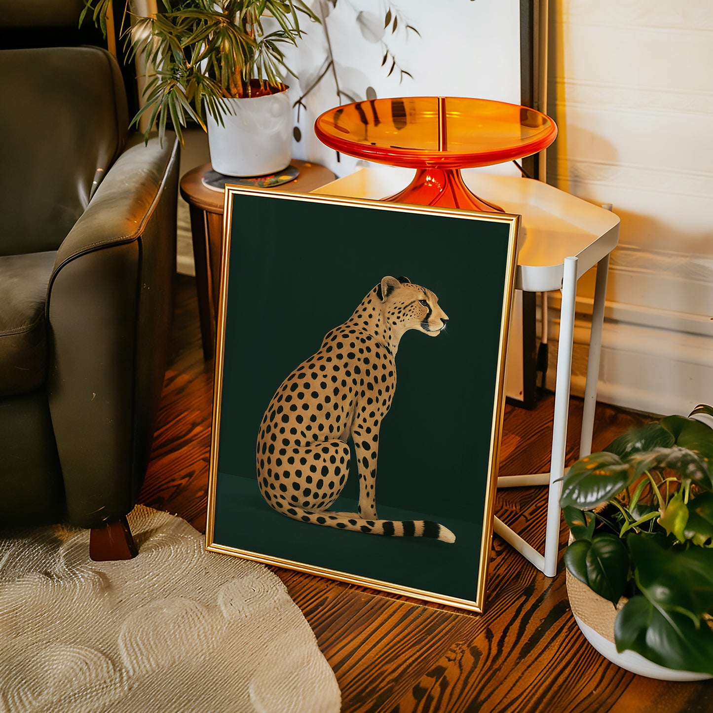 Cheetah Grace on Emerald