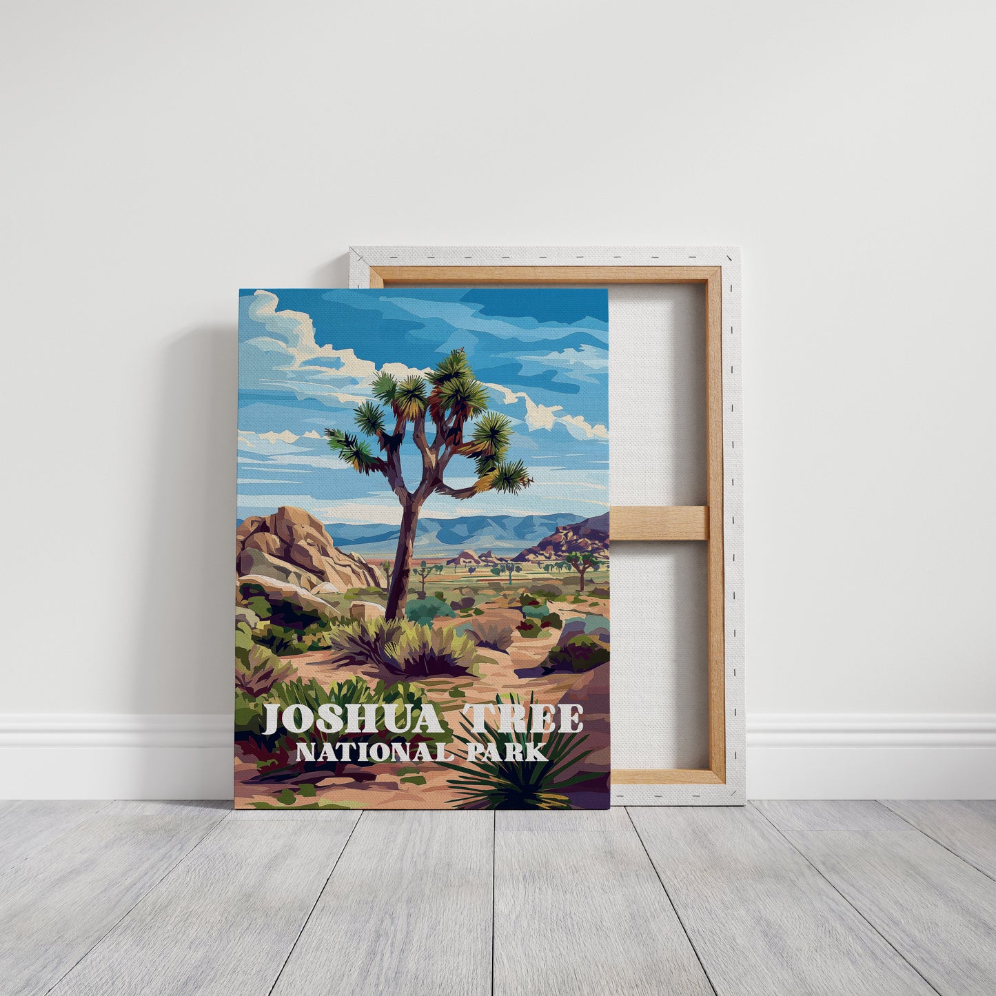 Desert Sentinel Under Azure Skies